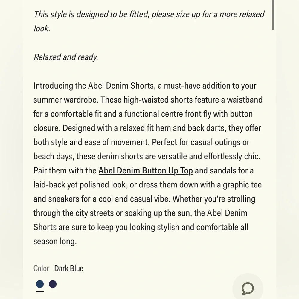 Meshki Abel Denim Shorts - Picture 7 of 12